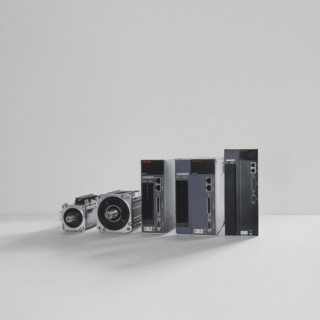 DELIXI 200Watt محرك سيرفو صغير أحادي الطور محرك سيرفو AC CNC ومجموعة محرك #2