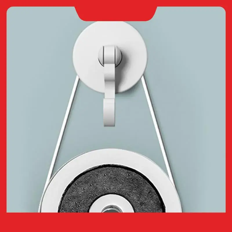 18PCS Adhesive Ceiling And Wall Hooks - Round Swivel Spinning Turn 360°/180° No Drill Stick On Hook For Hanging