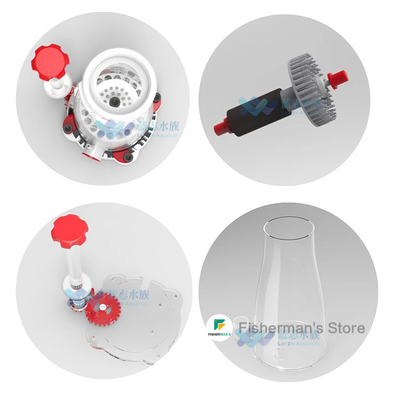 Bubble Magus Curve Protein Skimmer, Marine Saltwater, Coral Reef Aquarium, Fish Tank, Authorized Reseller, B9, B10, B11, B12 view 3
