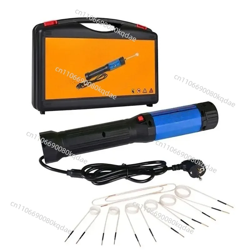 1400W Flameless Induction Heater Kit 110V/220V Induction Heating Machine With 8/10 Coils For Repair Work