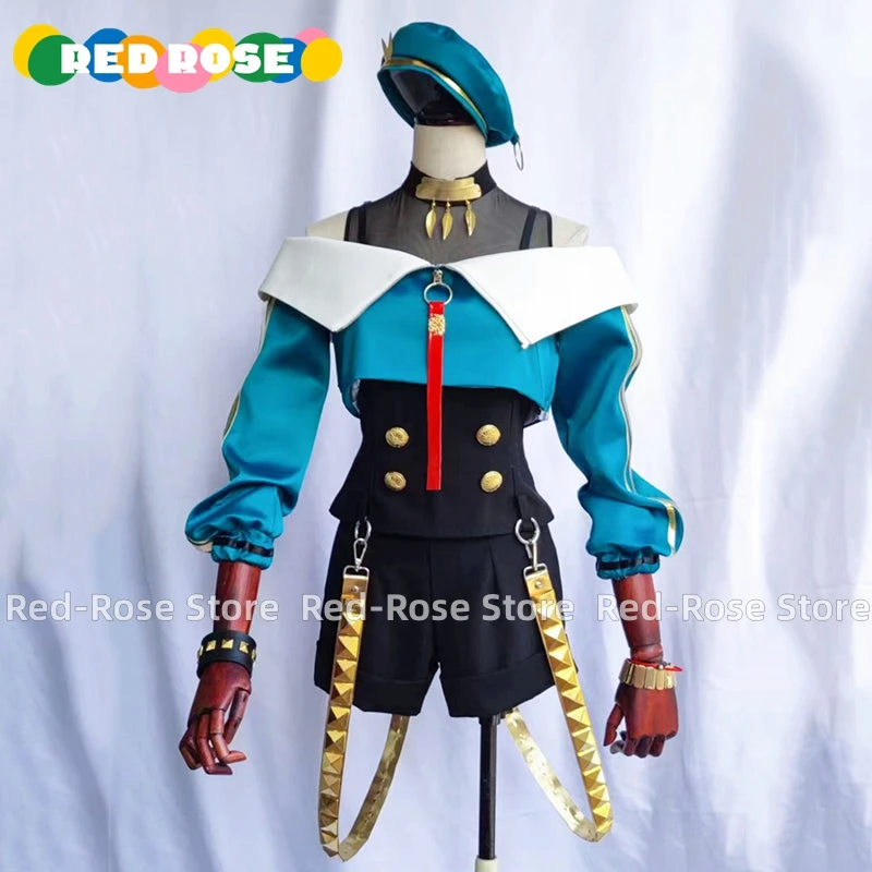 Anime Fate Grand Order FGO Tlaloc Tenochtitlan Cosplay Costume Custom size Any Size Wig