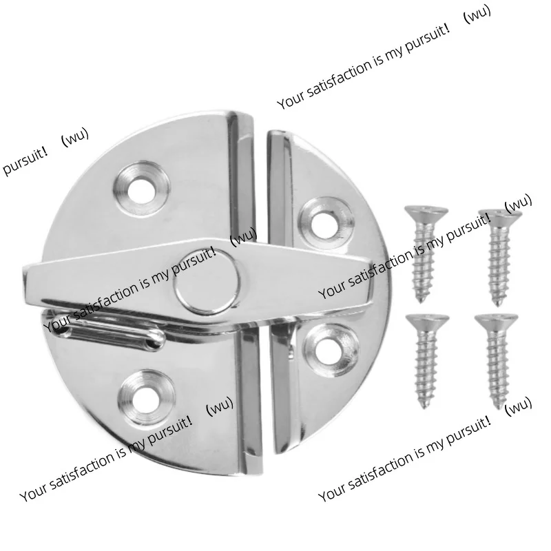 Boat Door Cabinet Hatch 316 Stainless Steel Round Turn Button Twist Catch Latch Marine Hinge