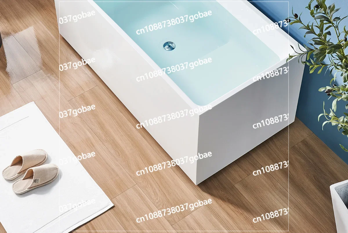 ZF bathroom deep bubble mini custom acrylic independent sitting square household small apartment bathtub