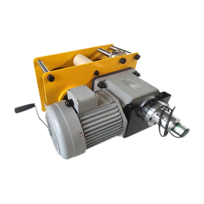 High Safety Compact Portable Double Drum Electric Wire Rope Winch Alloy Steel Cable Traction 