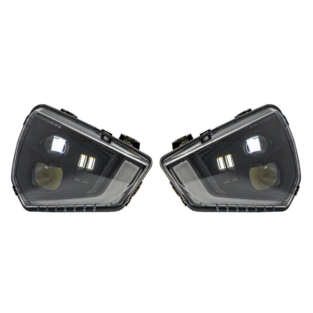 

LED Head Lights Front Lamps with High-Low Beams DRL Turn Signal Light For Can-Am Ryker 600 900 Sport & Ryker Rally Edition