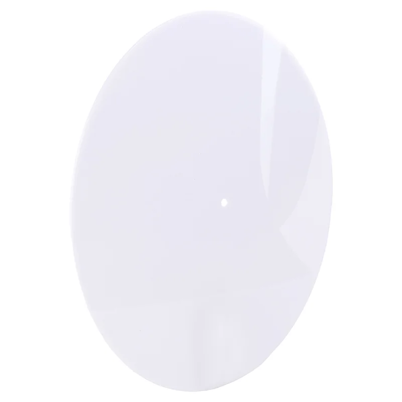 حصيرة قرص دوار أكريليك فعالة 300 مم × 3 مم لقرص الفونوغراف الدوار من الفينيل المضاد للكهرباء الساكنة، لمشغل الأقراص، سهلة الاستخدام متينة