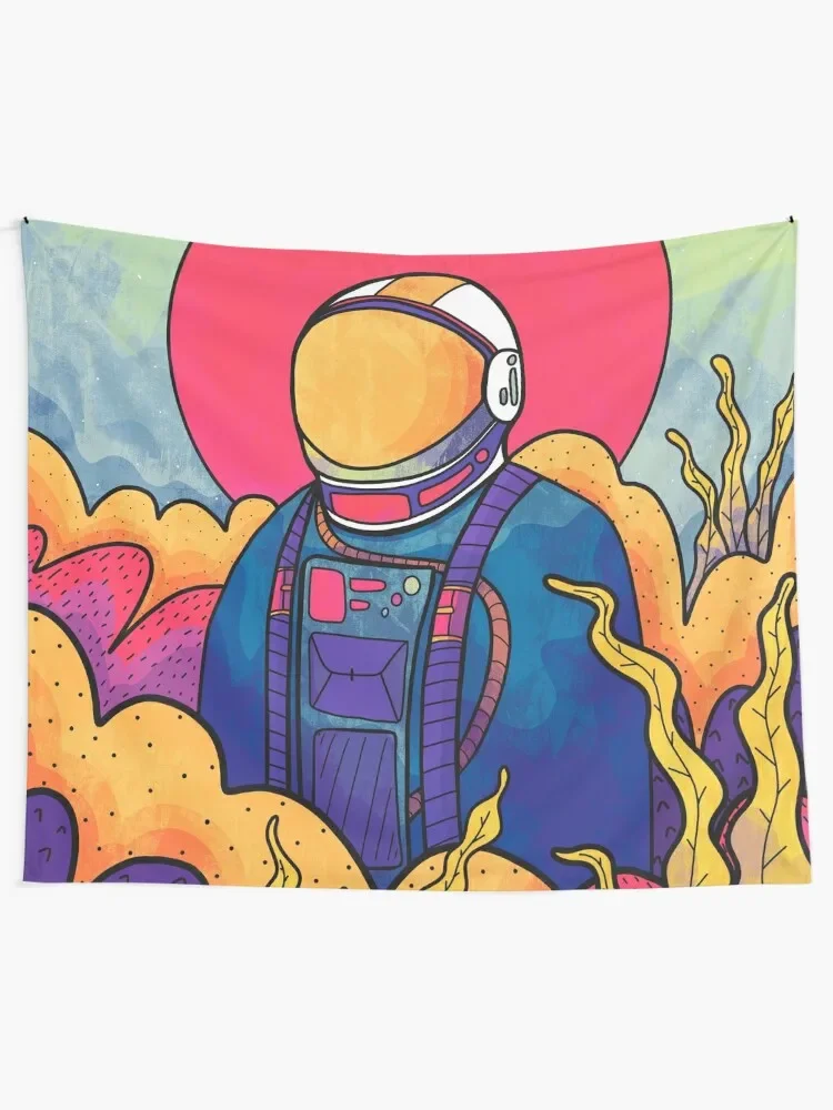 The planet explorer Tapestry Cute Decor Decorative Paintings Decorations For Your Bedroom Wall Decor Hanging Tapestry