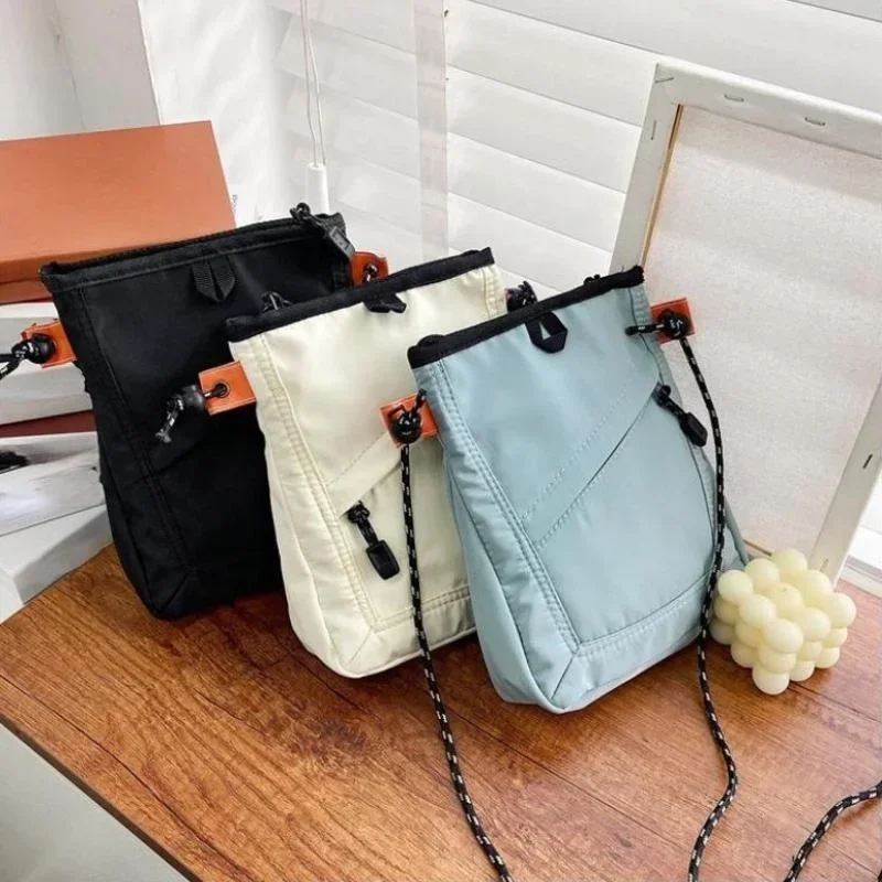 1 Pcs Small Square Crossbody Bag Women Men Mini Messenger Bag Waterproof Shoulder Phone Bag Casual Travel Handbag