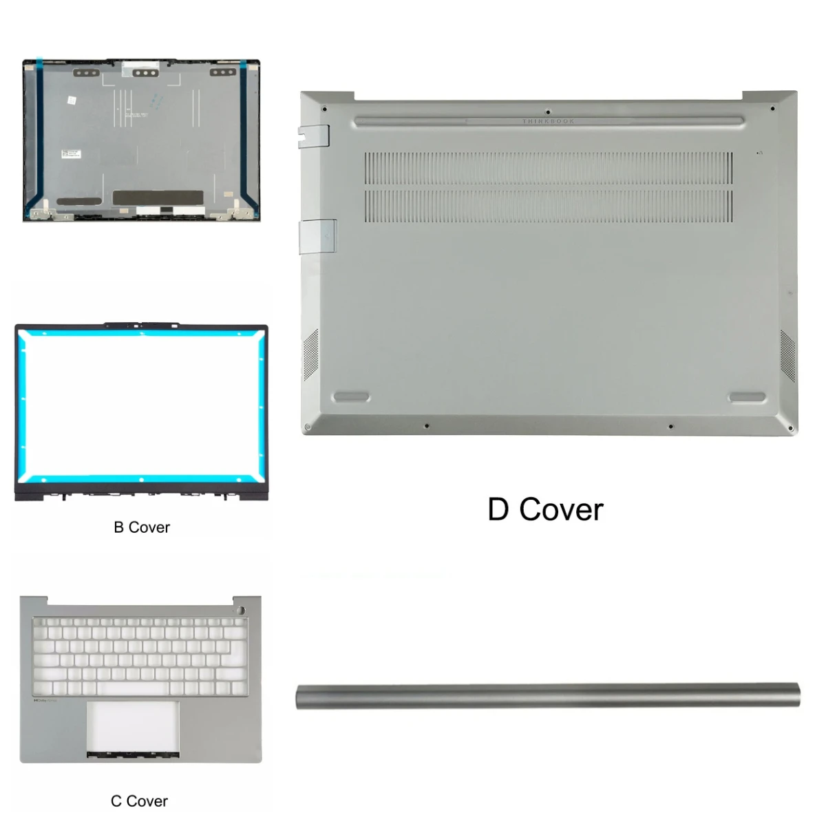 laptop Suitable for thinkbook 14 g4 + id 2022 LCD shell screen top cover, screen frame, palm rest bottom shell ABCD Cover