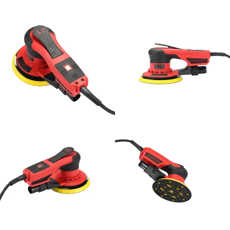 360W Electric Orbital Sander Random Car Polisher Sanding Machine Wood Sander Machine for Car Care for Paint for Metal