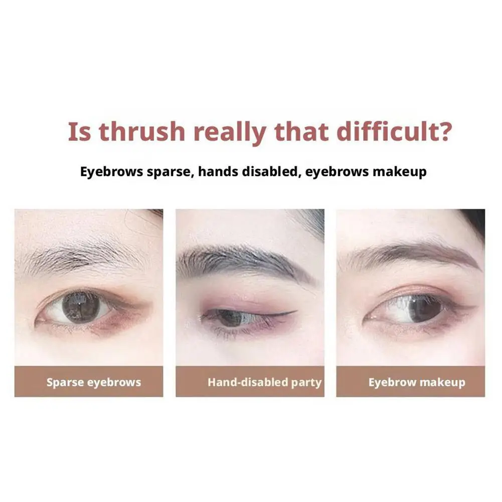 3 colori di lunga durata impermeabile mascara per sopracciglia crema per sopracciglia ombretto trucco bellezza strumenti comstic con pennello colorante gel per sopracciglia