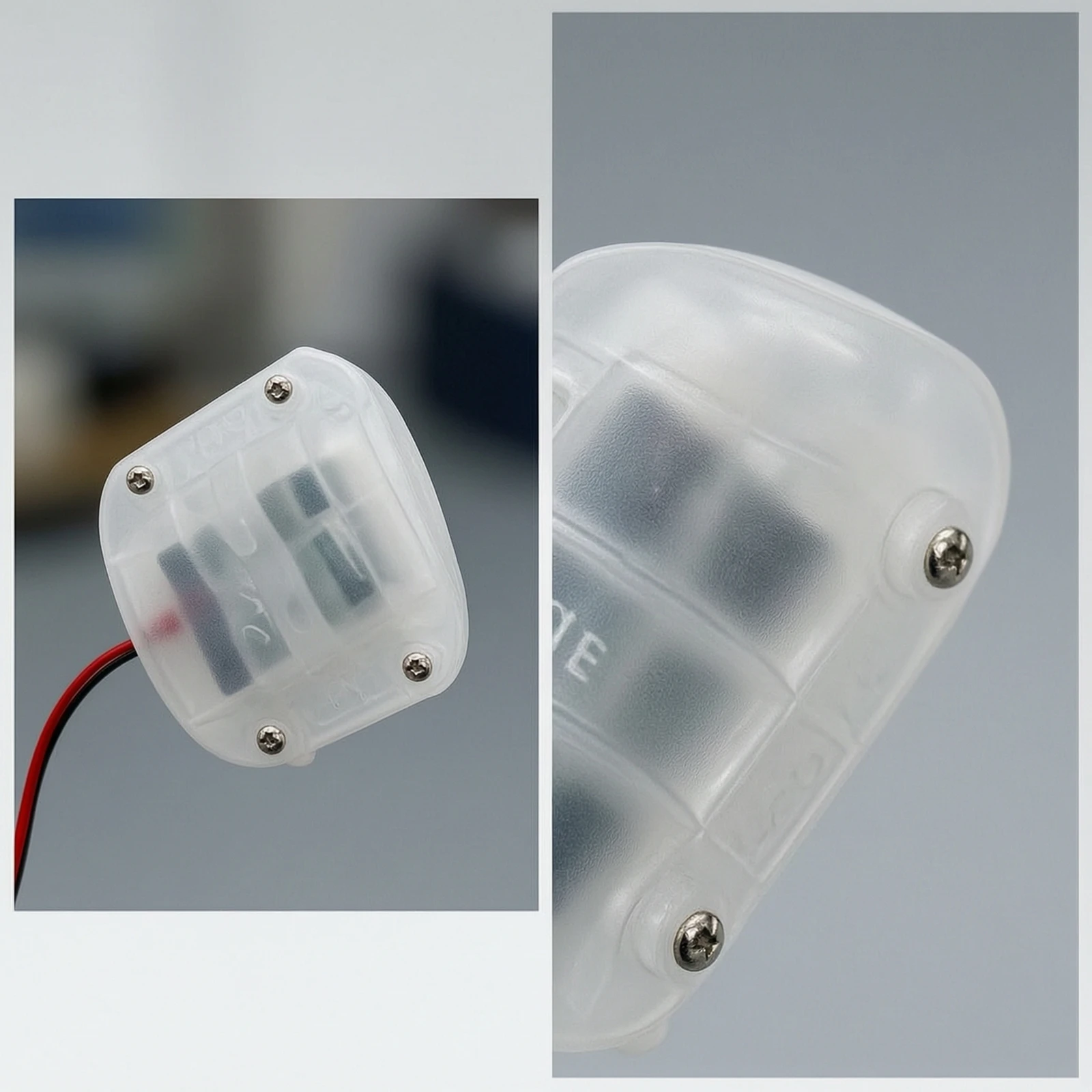 R280 Vibration Motor Miniature Vibration Motor with Plastic Housing Frosted Wired for DIYers, Massage Cushions, DIY Projects