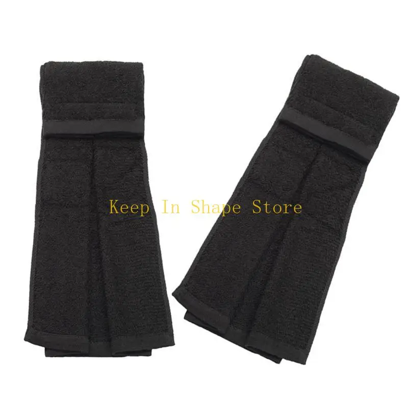 

U1JC 2Pcs Quarterback Football Field Towel Cotton Hand Towel for Youthful Football