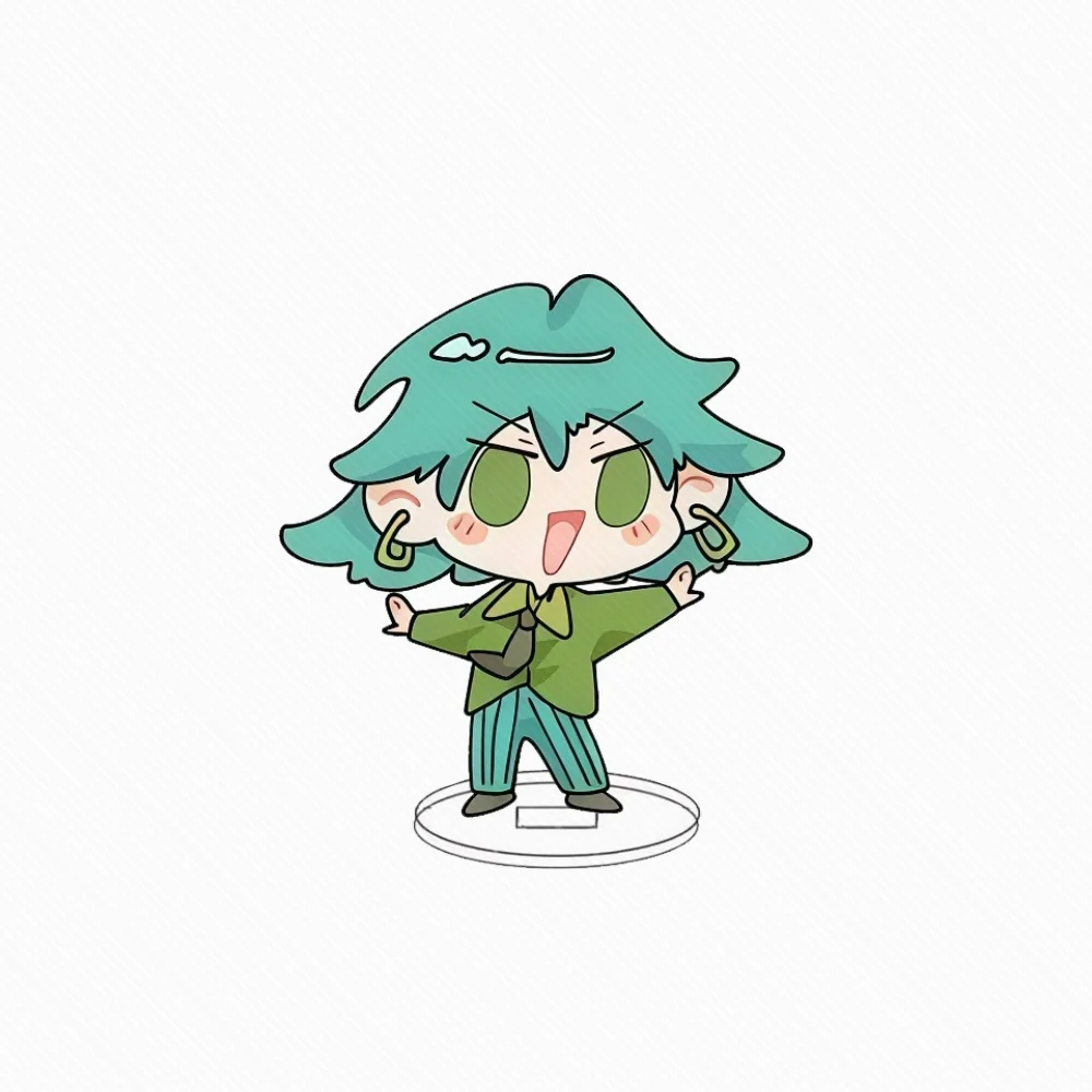 لطيف مضحك MBTI infp entp اكسسوارات زينة الاكريليك حامل المعلقات مجردة ملتوي جمع هدايا عيد الميلاد