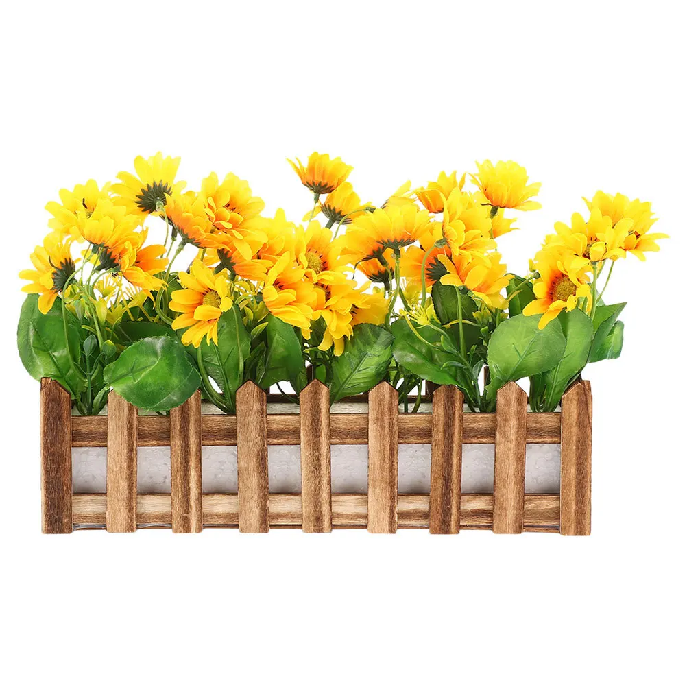 

Artificial Flower Decoration Decorations Sunflowers Hanging from Ceiling Arrangement Foam