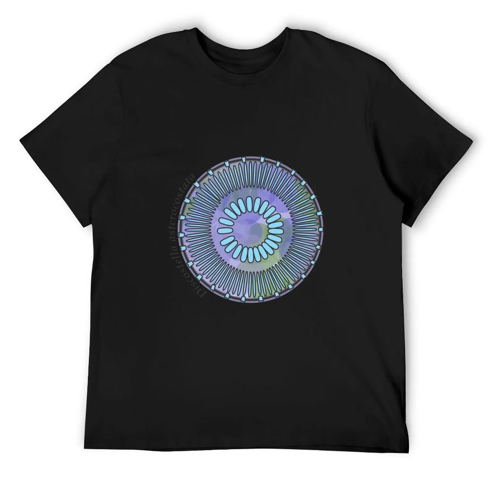 Diatom - Discostella asterocostata (scientific) T-Shirt sweat designer shirts men workout shirt