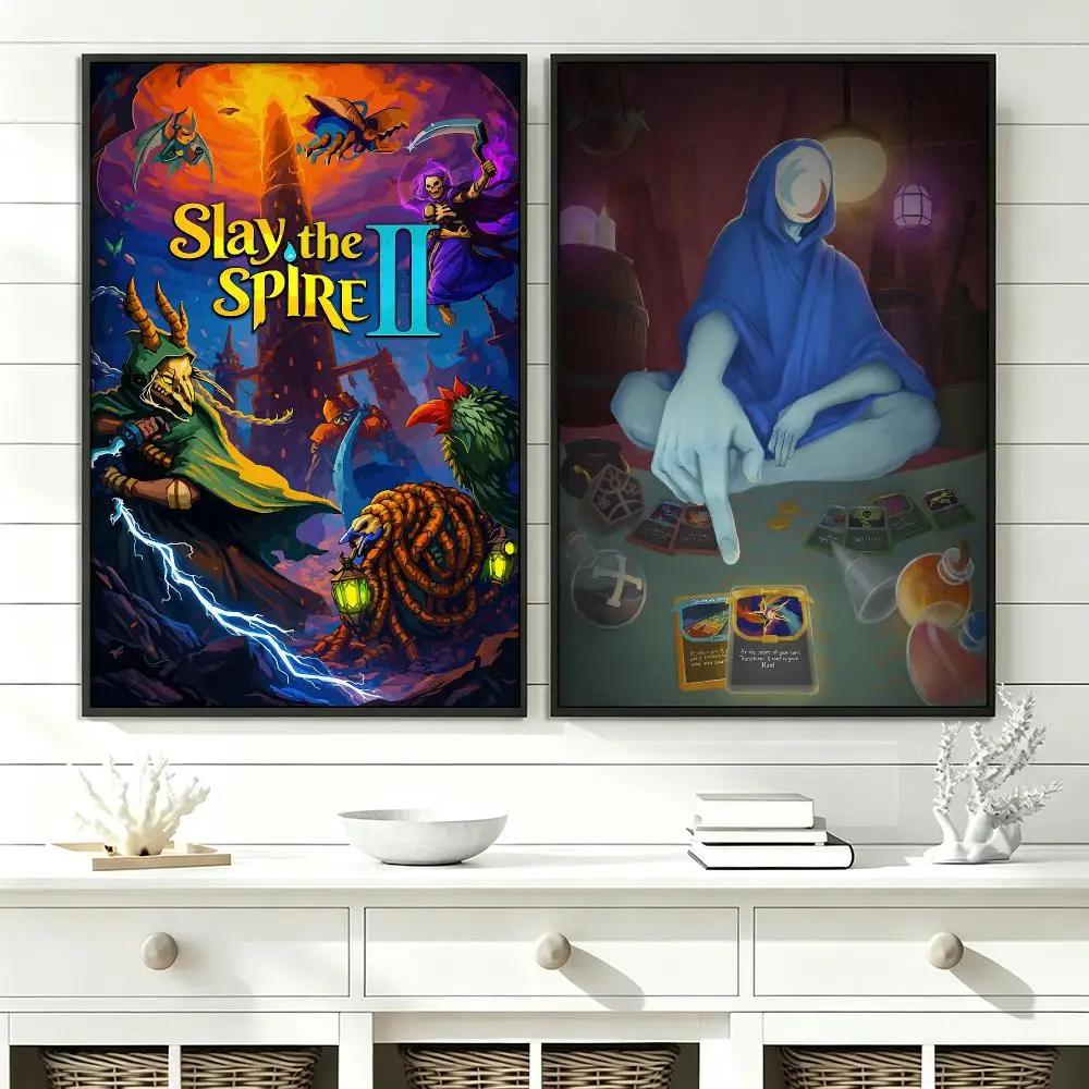 game Slay the Spire Poster Poster HD Trendy SelfAdhesive Wall Art Print For Living Room Bedroom Dorm Office Home Gift