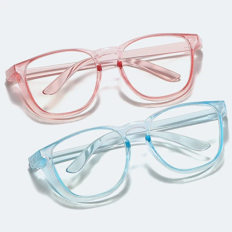 Anti-Blau-Brille, Anti-Sand-Tröpfchen-Beutel, Rand, Nebelspiegel für Männer und Frauen, flache Linse, Myopie, Anti-Pollen, UV-Brille, Sonnenbrille