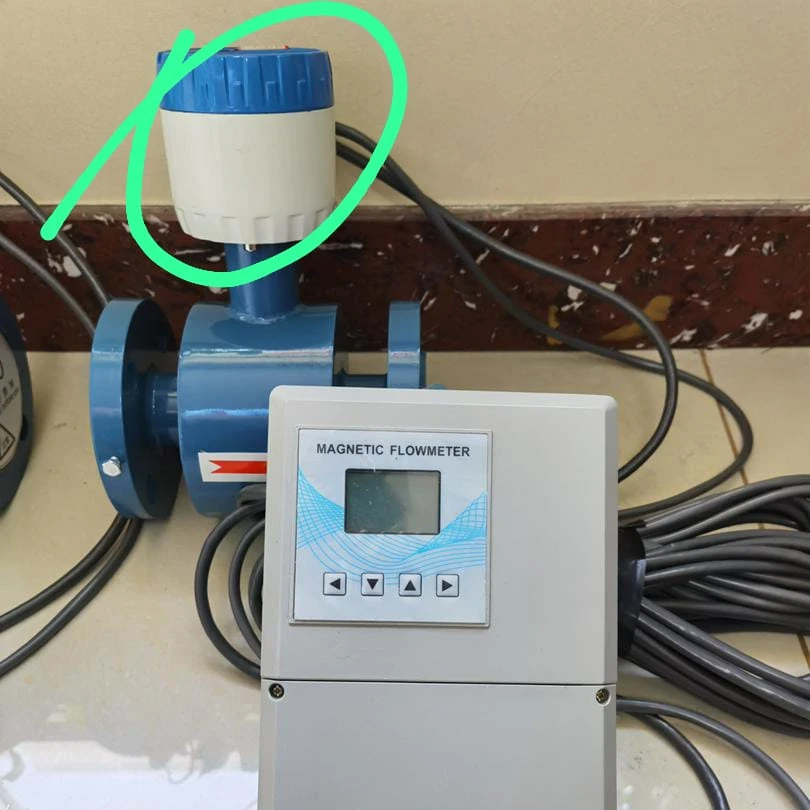 

enclosure for sensor part of Split electromagnetic flowmeter