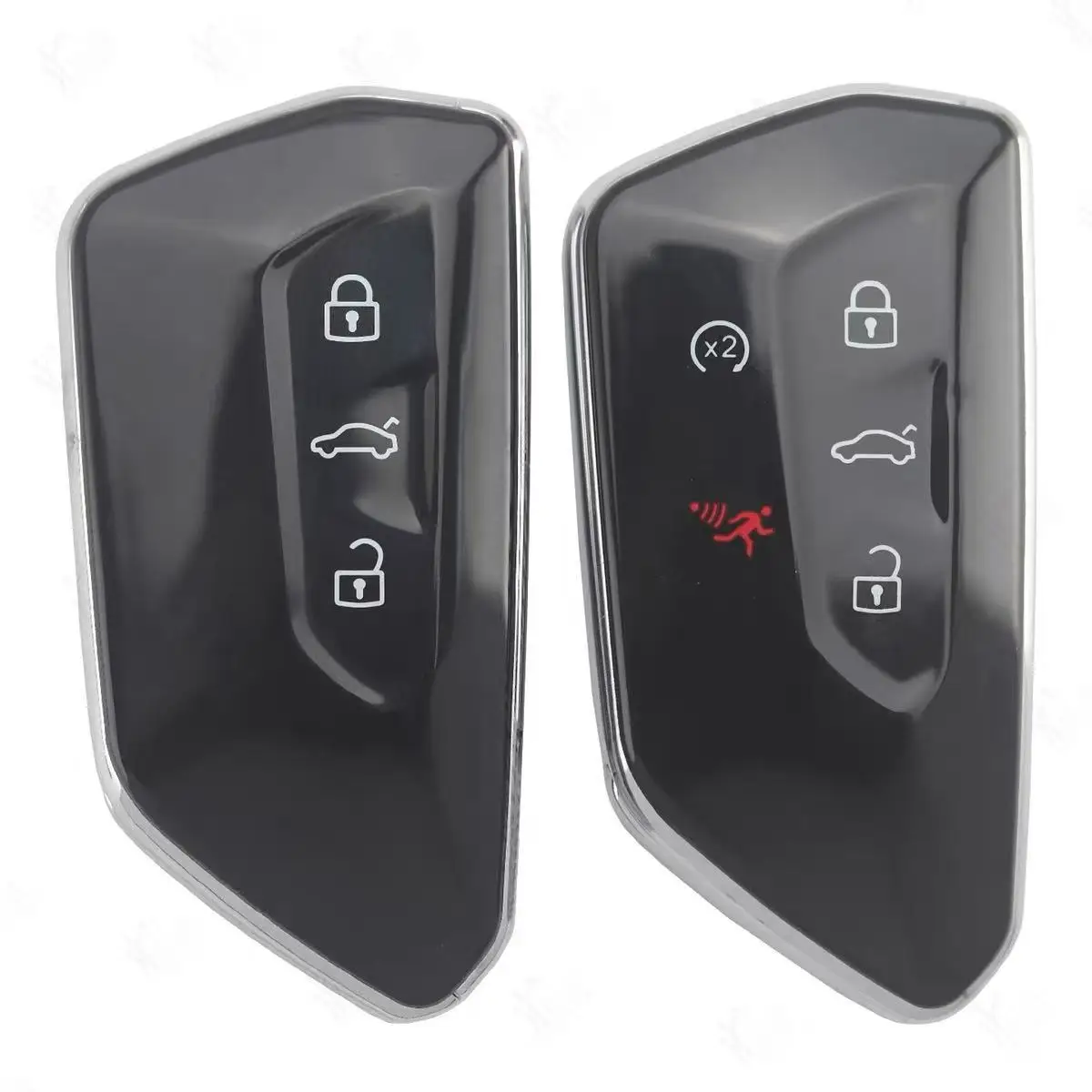 Car Key Shell Case For VW Volkswagen Golf 8 GTI R ID.3 ID.4 Seat Leon Tarraco Ateca Cupra Born Skoda Octavia A8 MK4 MK8 view 2