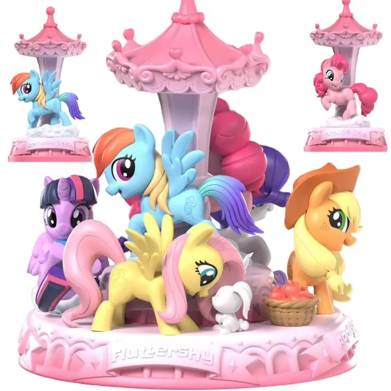 

Коллекционная фигурка KAYOU My Little Pony, серия 3, «Дружба — это волшебство», резиновая кукла, аниме-персонаж, креативная игрушка для укладки волос, мультяшная коллекционная игрушка