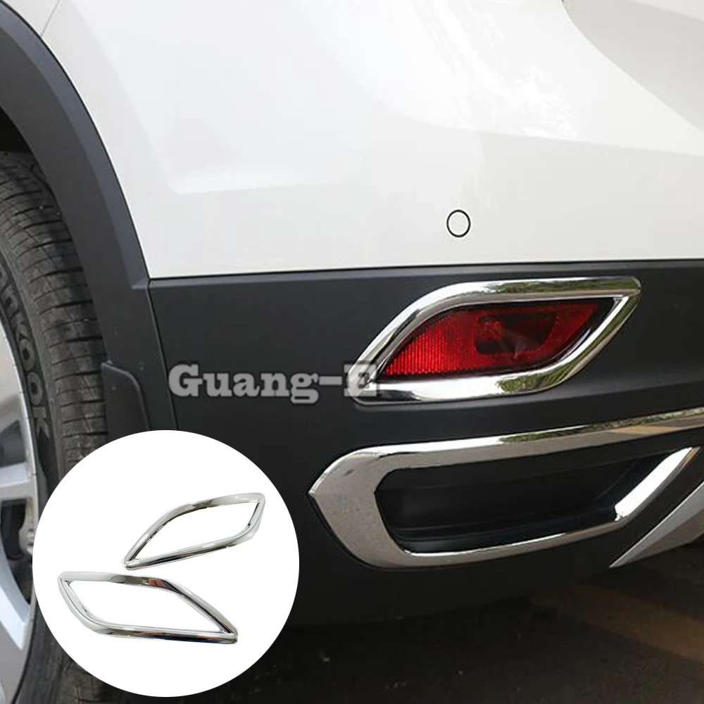

Body Eyebrow Trim Back Tail Rear Fog Light Cover Lamp Frame Stick 2PCs For Volkswagen VW T-cross Tcross 2019 2020 2021 2022 2023