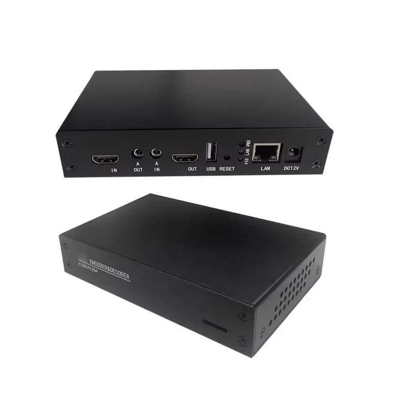 HD Low Latency Video to IP Live Streaming Equipment Rtmp HDMI-compatible to IP HLS H.265 HEVC H.264 Encoder