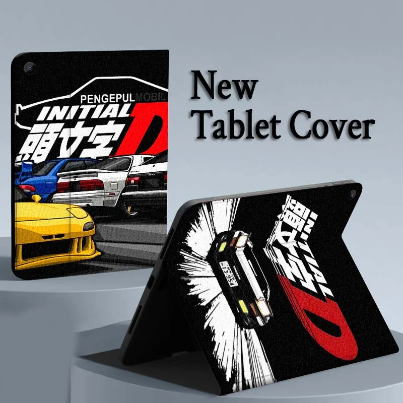 

Initial D Anime Illustration Tablet Case For Samsung Galaxy Tab A A7 A8 A9 A11 S6 S11 Lite Plus 10.1 10.4 10.5 Inch