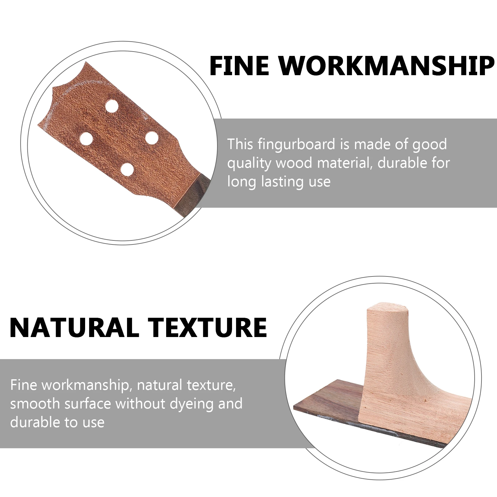 

Simple Ukulele Neck Tools Delicate Electric Guitar Fingerboard for Wood Rosewood Fretboard