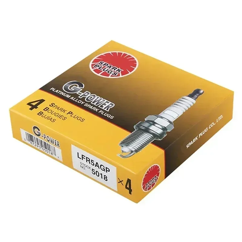 

4/6pcs Platinum Spark Plug LFR5AGP 5018 is suitable for RAV4 High Lander K5 Smart Run Tealina ix35 Sega