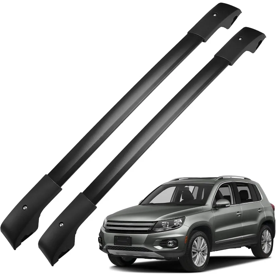 Roof Rack Cross Bars Luggage Carrier Compatible with Volkswagen Tiguan 20182024 Maximum Load 200 lbs 90 kg Suitable for roof Ba