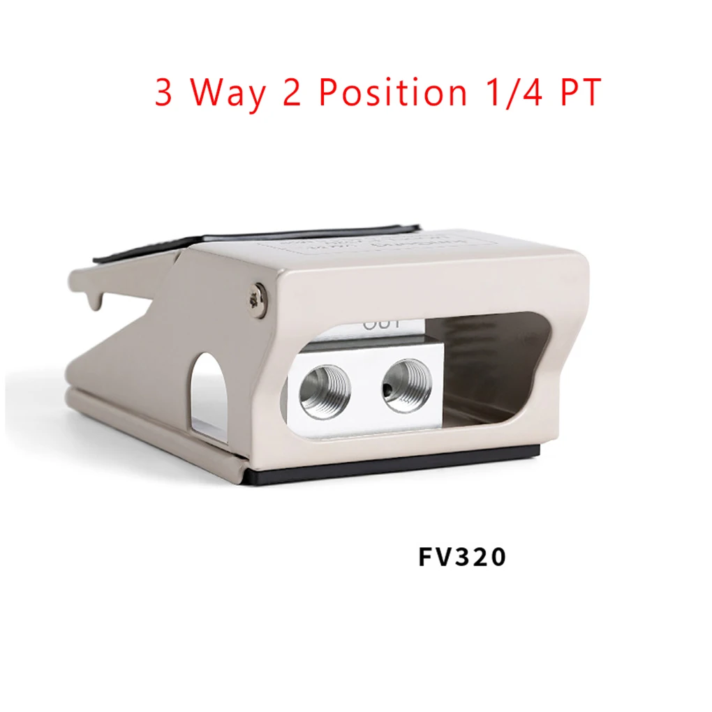 هوائي دواسة القدم صمام اسطوانة التحكم 4F210-08L التبديل FV320 1/4 \ PT اسطوانة تبادل الهواء صمام التحكم الاتجاهي أداة