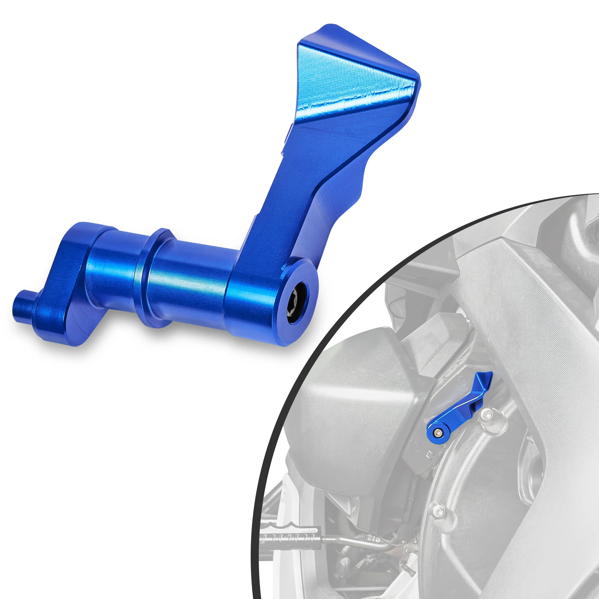 Colorful Blue Parking Brake Lever Aluminum for Can-Am Ryker Ryker Rally Edition Sport 600 900 2019-2024 Motorcycle Accessories
