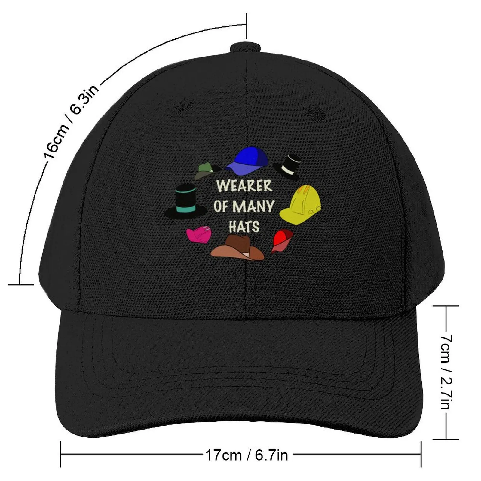 wearer of many hats Baseball Cap New In Hat Cosplay Brand Man cap Women's Beach Men's