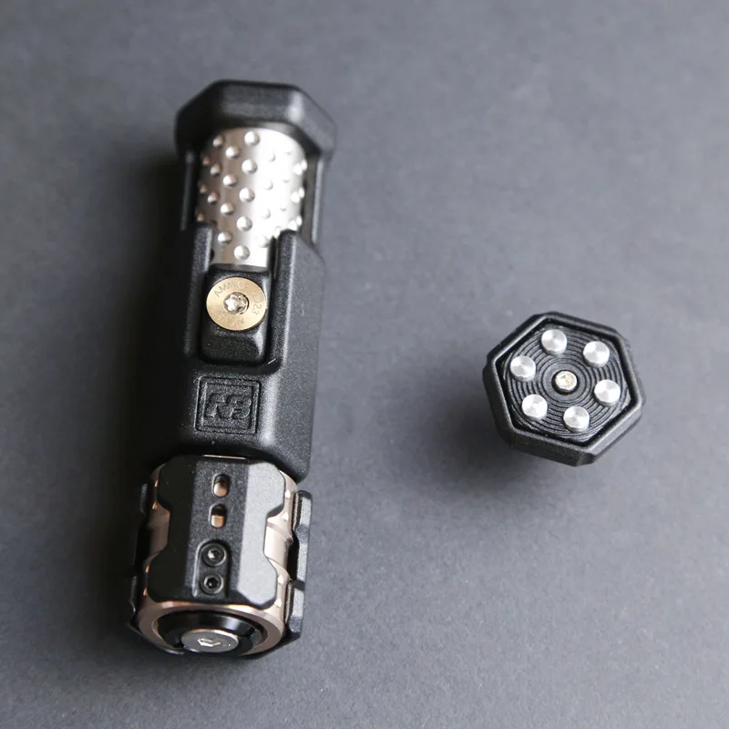 Moutheteurs pistolet boulon Type EDC Fidget Spinner haptique curseur métal Fidget jouets tdah outil adulte soulagement du Stress jouets bureau jouets