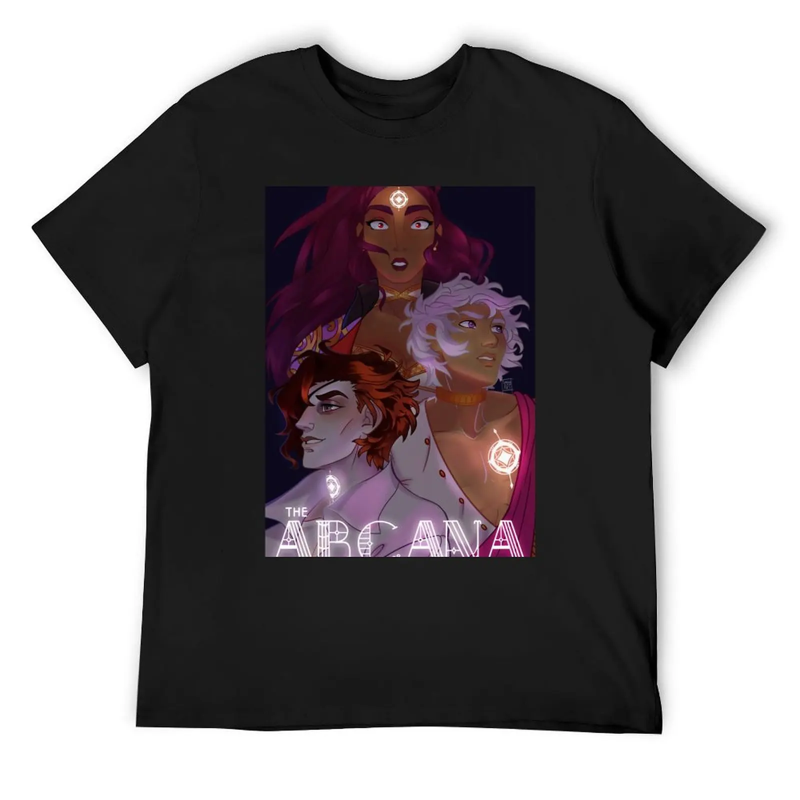 

Arcana Main 3 T-Shirt oversized graphic tee baggy shirts mens graphic t-shirts