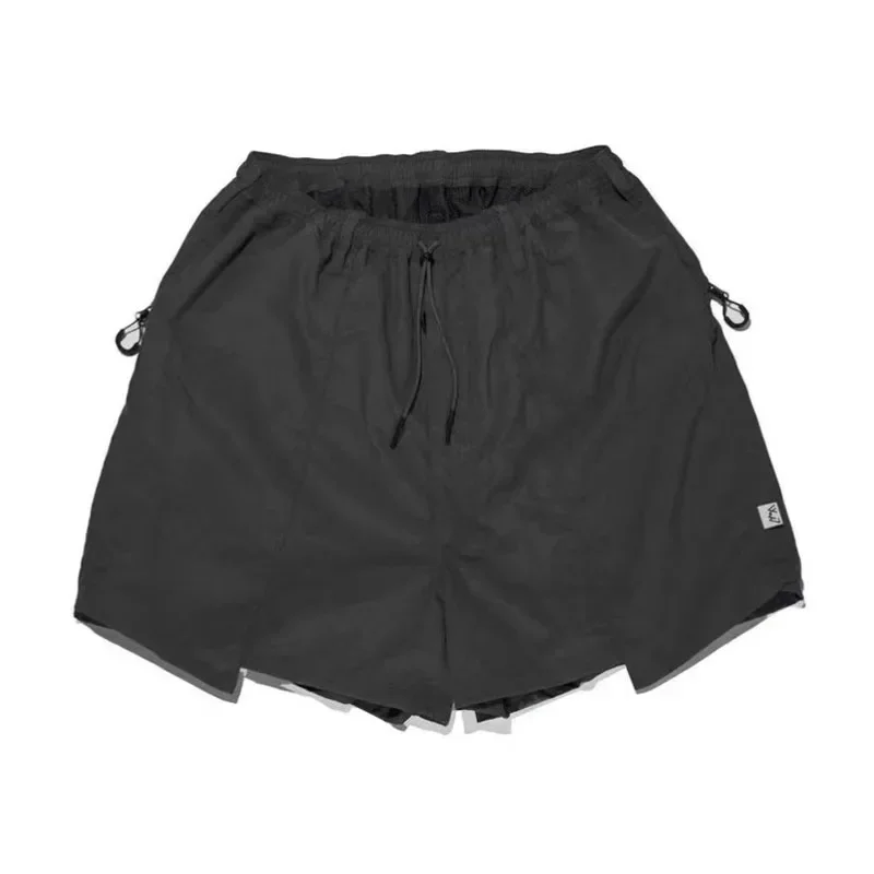 COMFY Summer Japanese Urban Functional CMF Outdoor Loose Fit Men's and Women's Mesh Breathable Capris Shorts