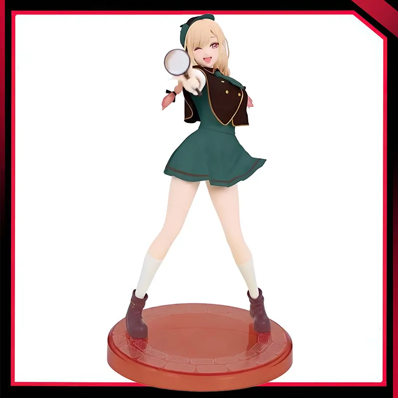 In Stock Original Vivit My Dress-Up Darling Kitakawa Marin Detective Green Dress Ver. Action Figurine Toy Model