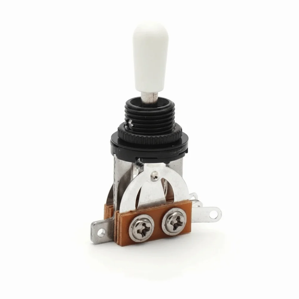 3-Speed Tone Switch Electric Guitar Toggle Switch No Noise Easy Installation Guitar Pickup Switch Open-Type Stable Contact
