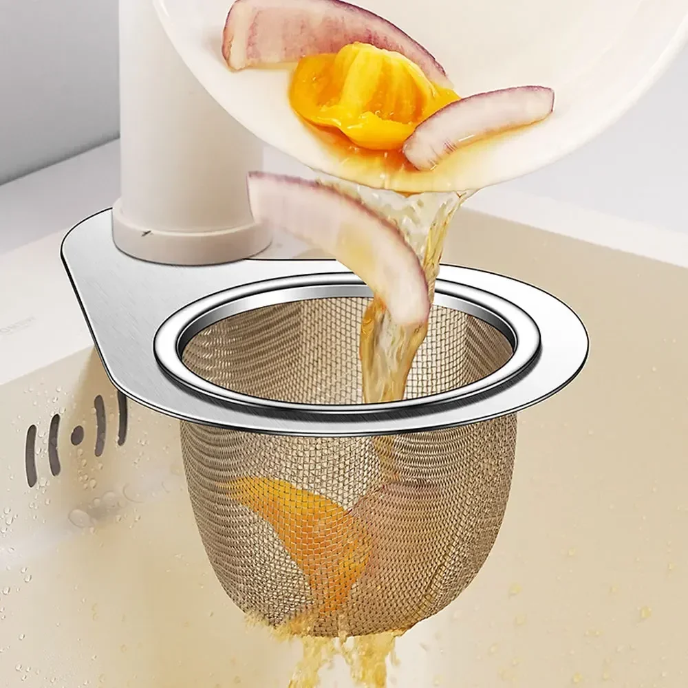 New Stainless Steel Corner Sink Strainer Basket Swan Kitchen Sink Food Drain Basket Rack Kitchen Storage Rack 1/2pcs