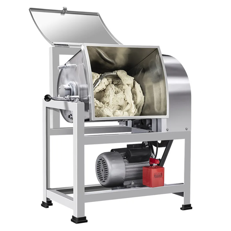 Commercial Electric Dough Mixer Thickening Flour Kneading Machine 5/15/25kg 10/30/50kg Capacity for Bakery Kitchen