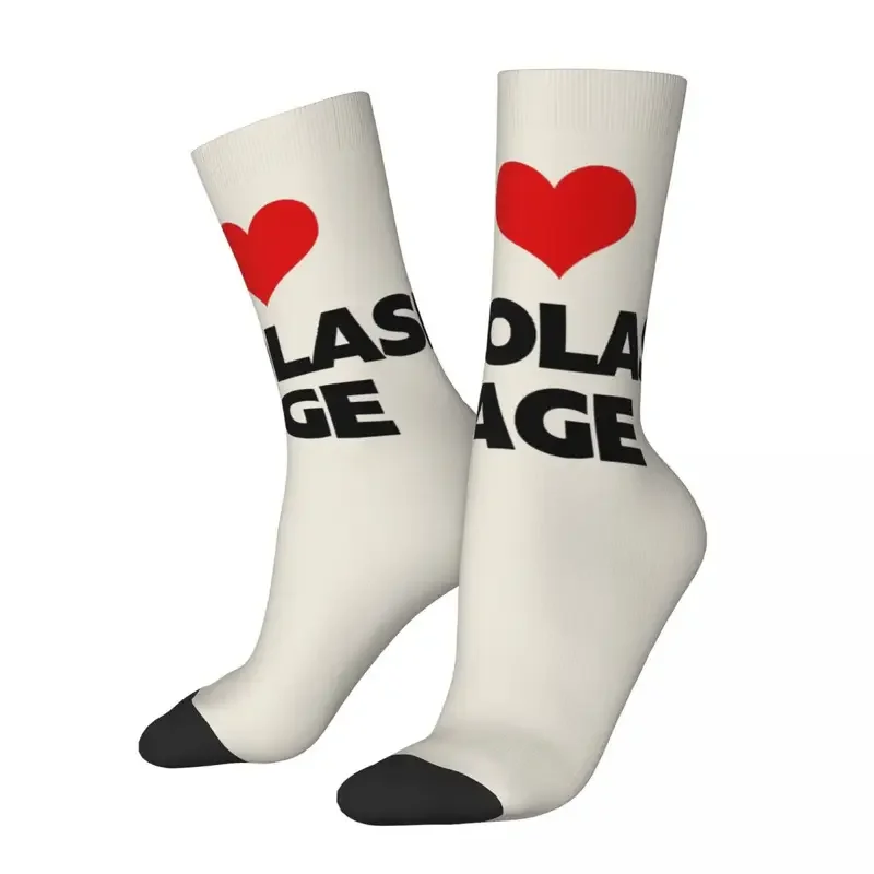 

I Love Nicolas Cage Unisex Winter Socks Warm Happy Socks Street Style Crazy Sock