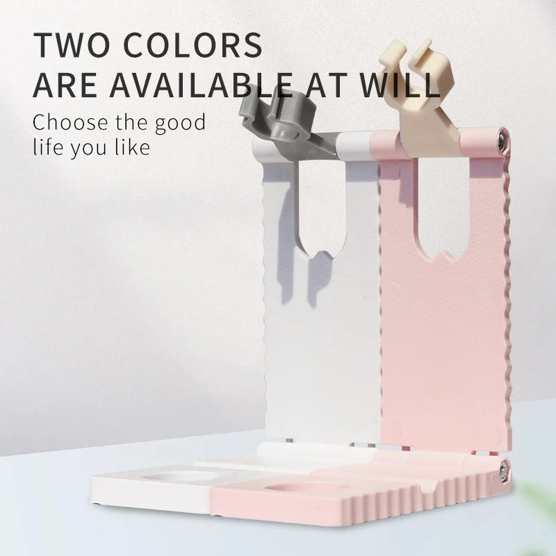 YIKOOLIN Mini Foldable Nail Light Stand 360°Adjustable Rotation LED Nail Lights Stand Portable for Gel Nail Dryers Stand Manicur