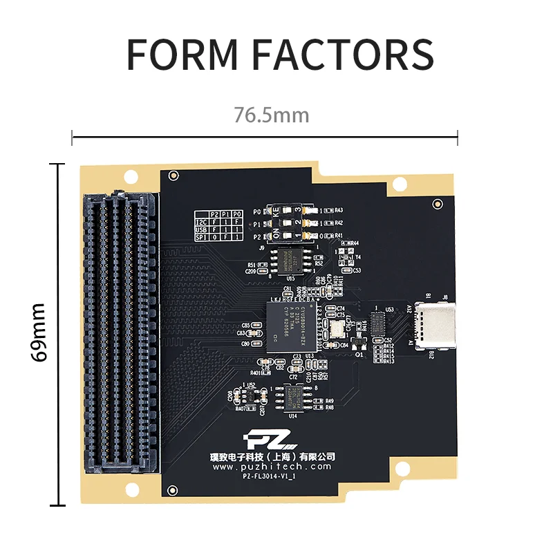 Imagem -04 - Módulo Puzhi Fpga Pz3014 Usb 3.0 Cyusb3014 Zynq Ultrassom Kintex