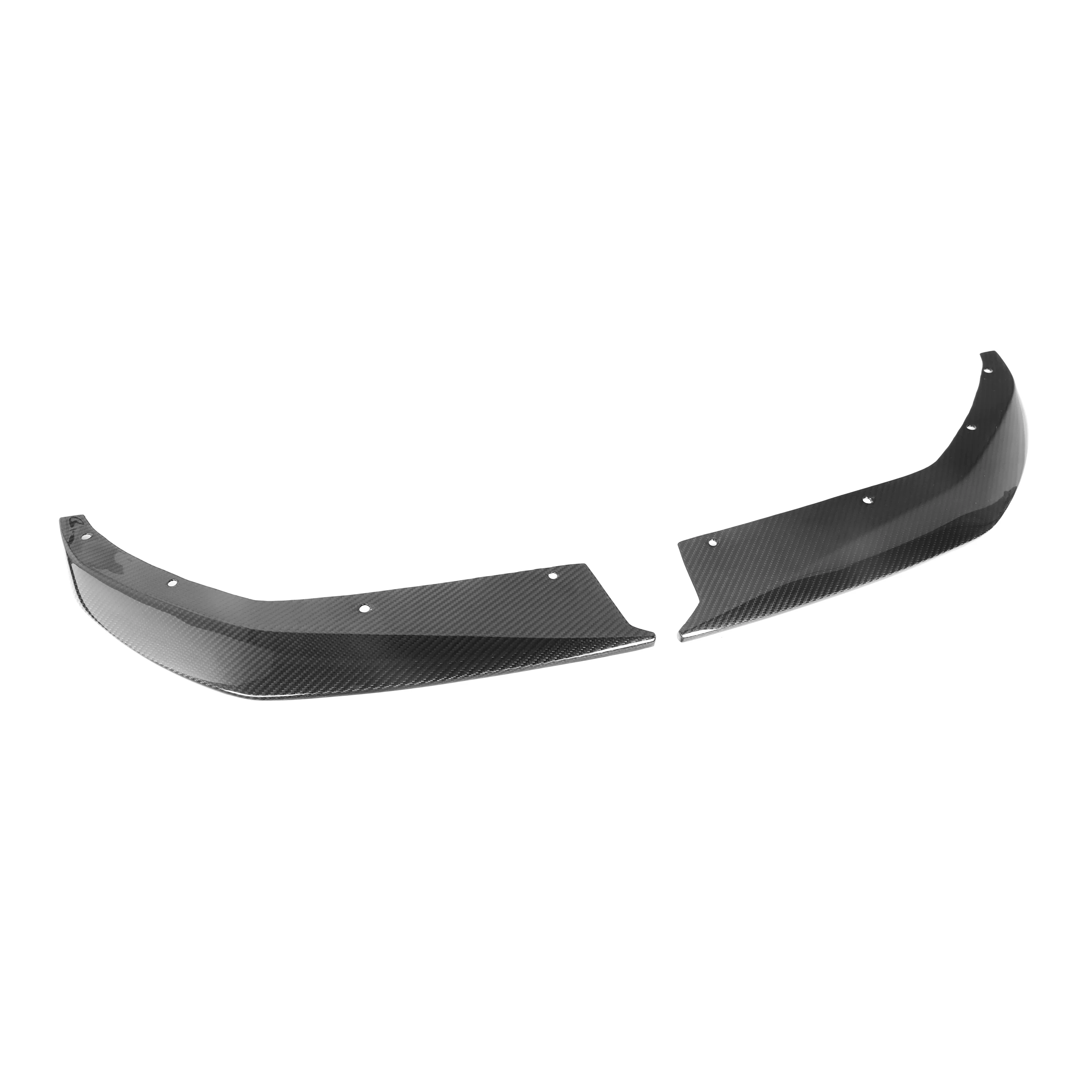 

Dry Carbon Fiber Rear Splitters R44 Style Fit for BMW G80 M3 2021+ Sedan Replacement Rear Lower Valance Splitter