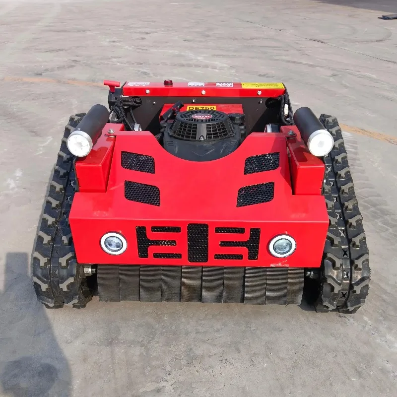 

Cheapest 9.5HP Robot Lawn Mower Grass Cutter remote control Mower