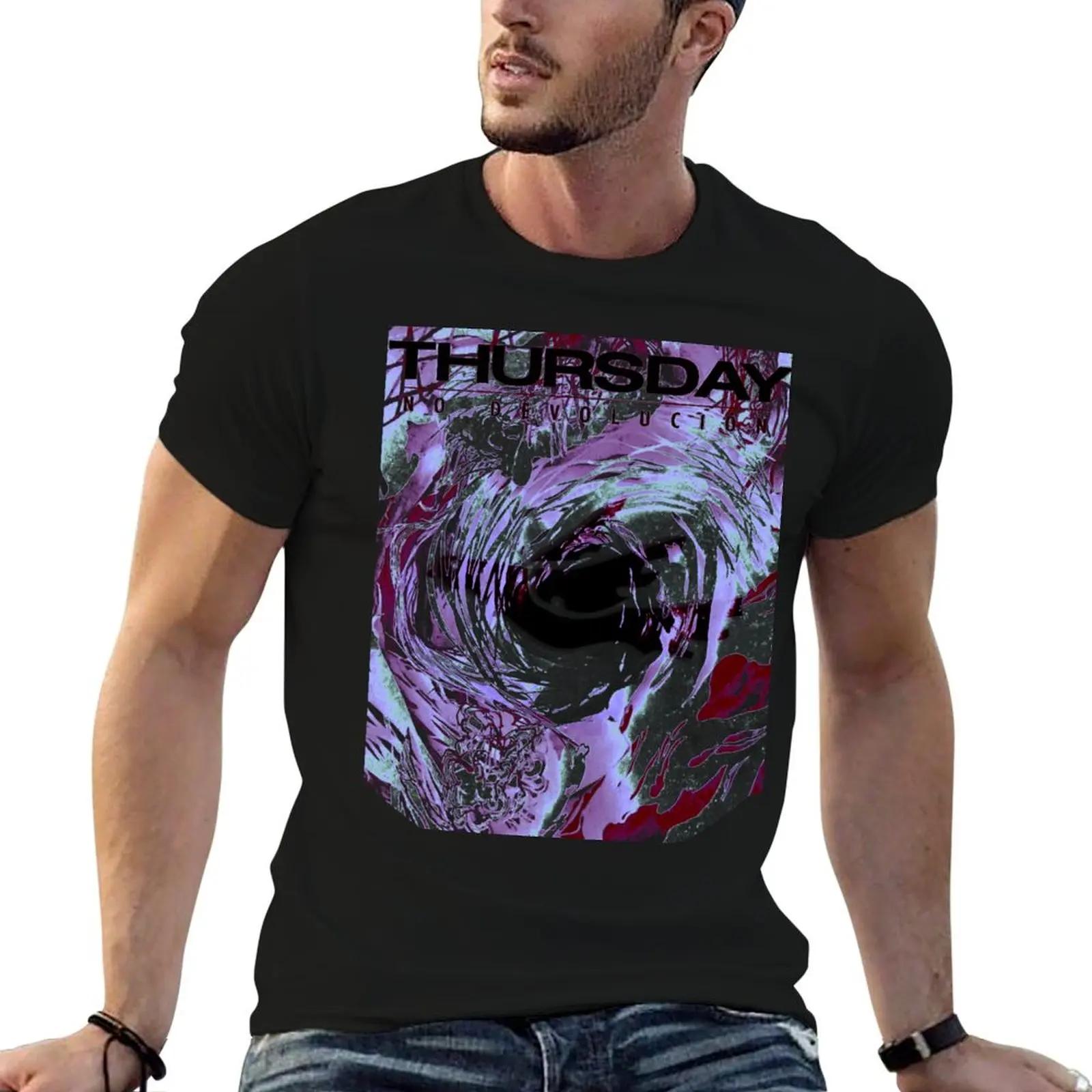 Thursday Band T-Shirt hippie clothes summer tops new edition kawaii clothes men t shirt