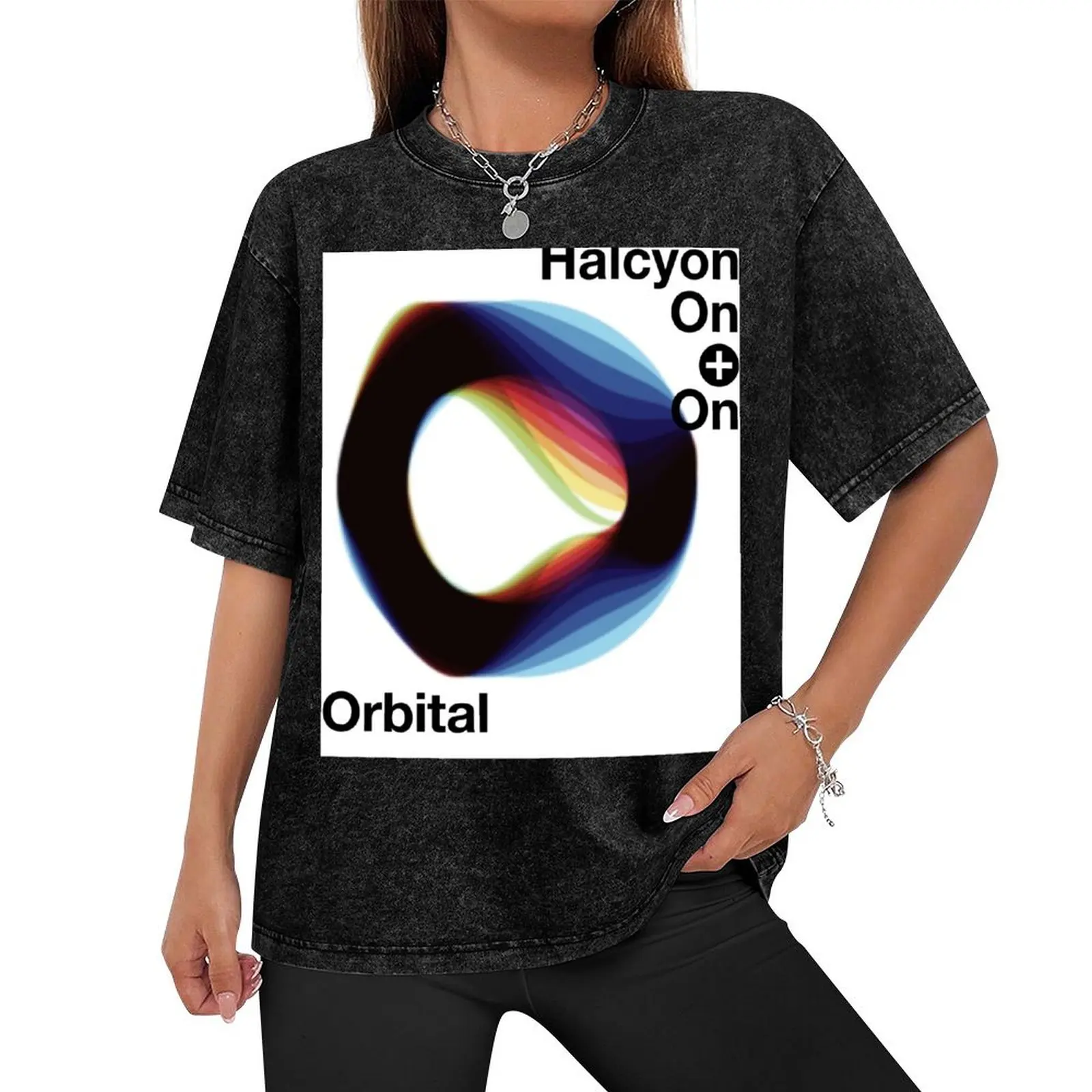 Orbital - Halcyon On + On T-Shirt oversized graphic tee Blouse heavyweights compression shirt men