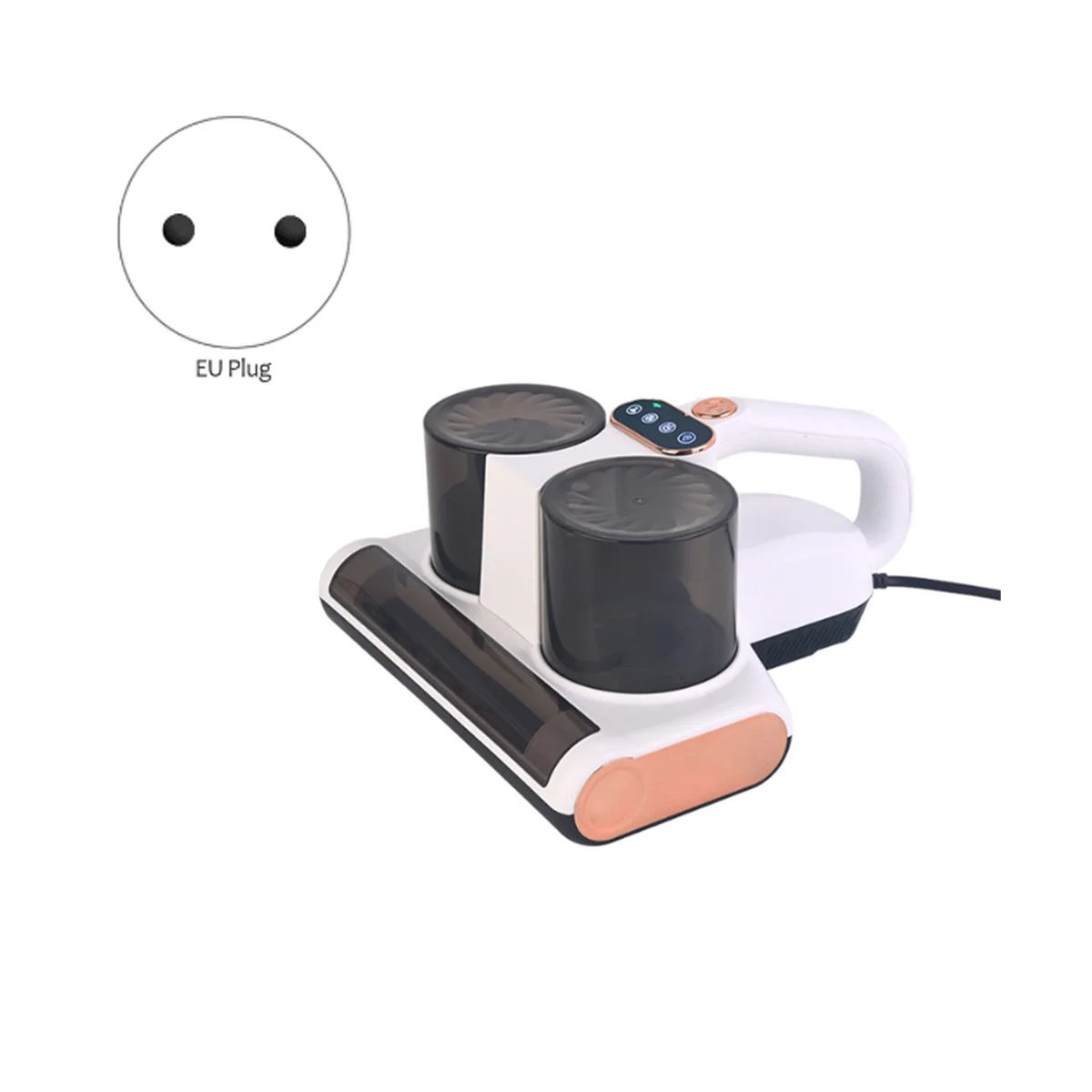 

Vacuum cleaner Bed Vacuum Cleaner Upgraded Version Double Dust Cup Rolling Brush High Heating Technology (EU Plug)