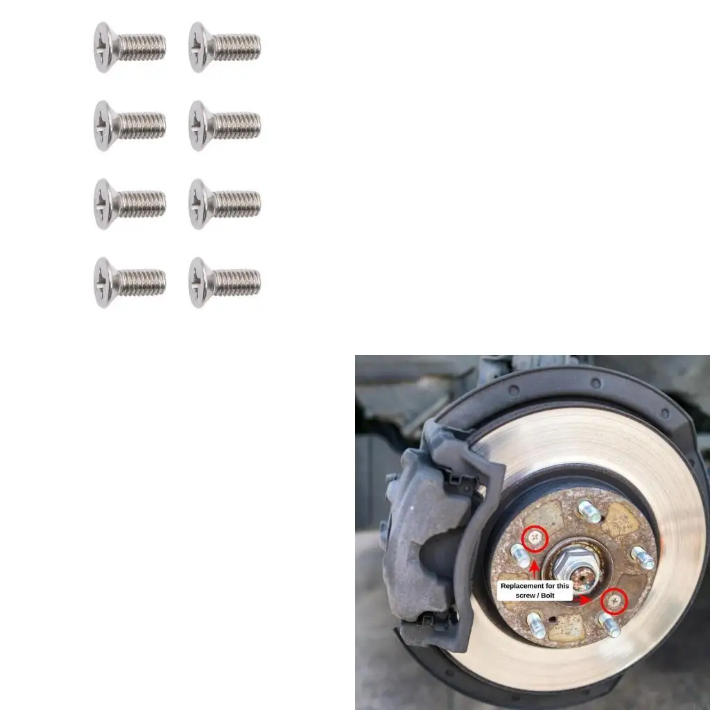 

Прочный винт крепления тормозного ротора, подходит для всех типов транспортных средств 93600-06014-0H